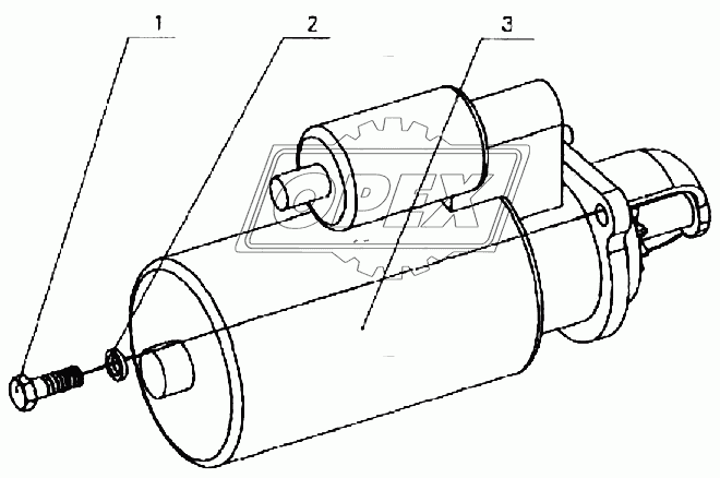 Assembly, starter