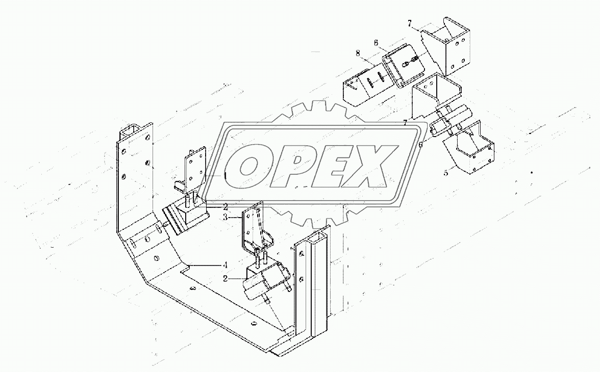 Engine suspension