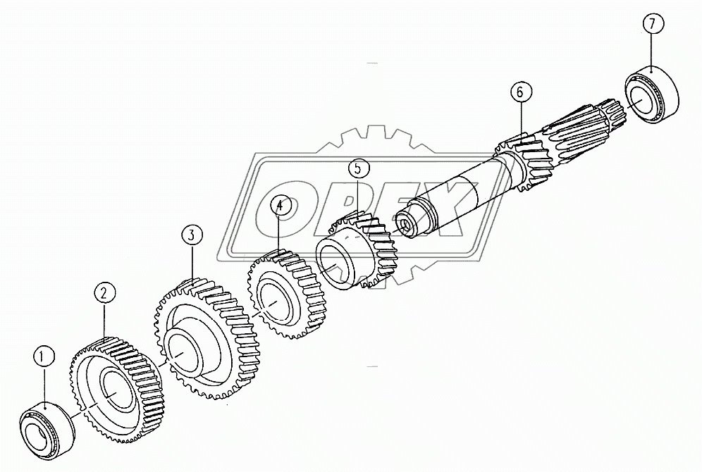 Countershaft