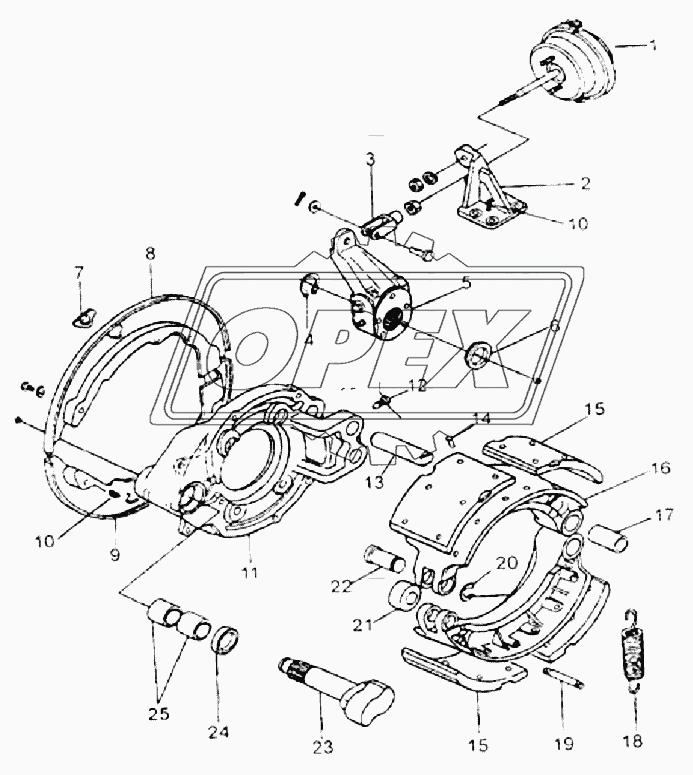 Front arrester