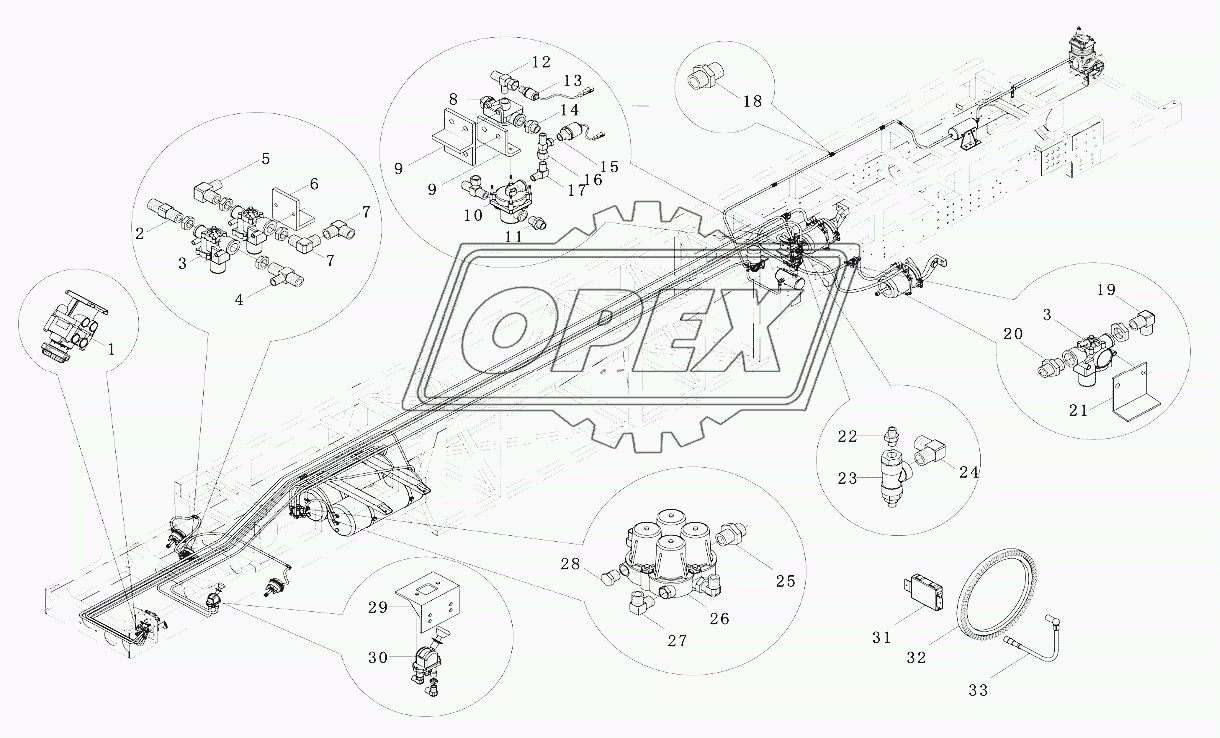 Brake control unit (1)