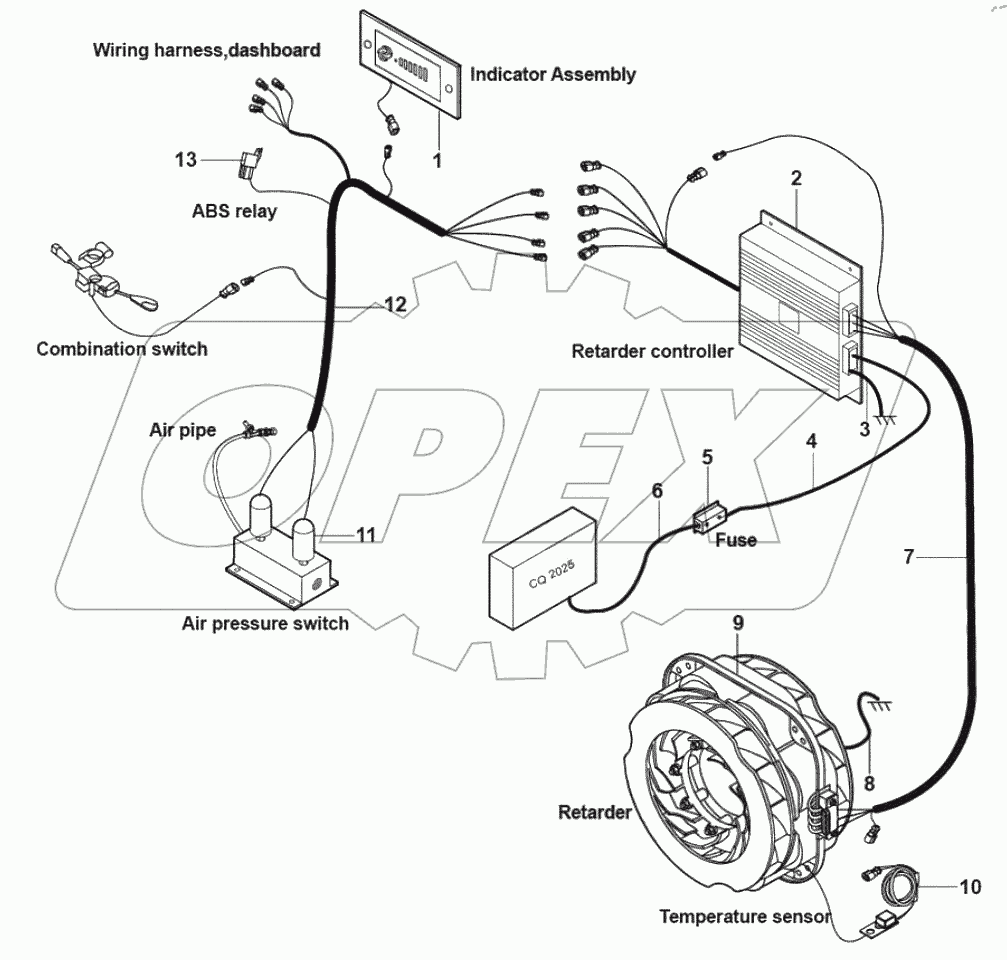  Retarder electrical appliances