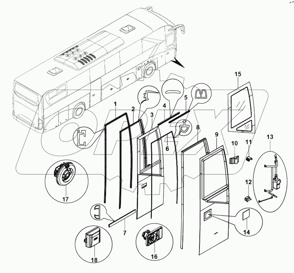  Front passenger door