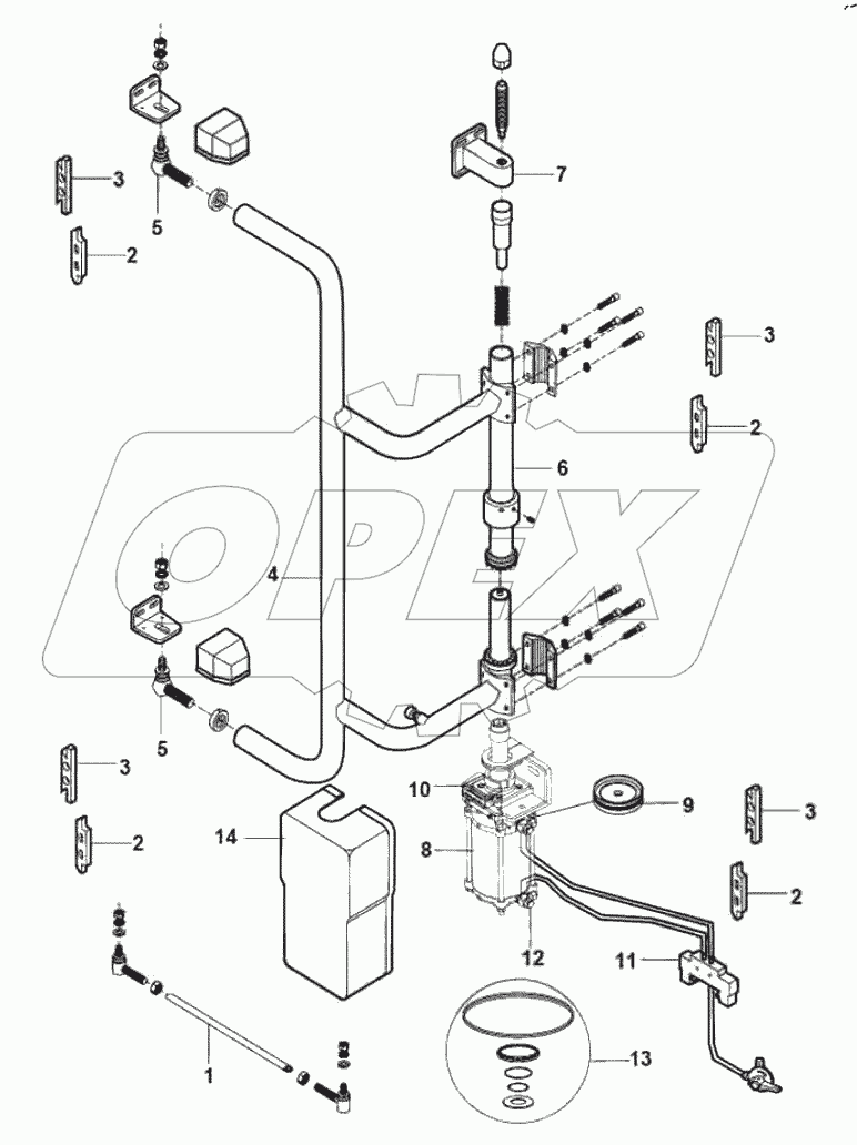  Front passenger door pump