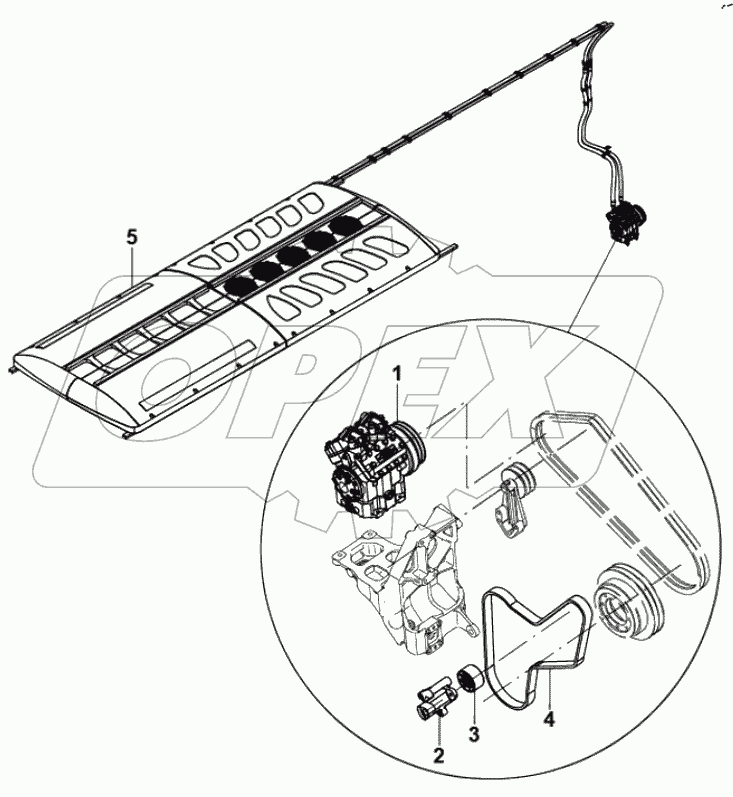  Air conditioning compressor drive