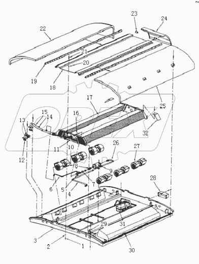 AIR CONDITIONER, EVAPORATOR SYSTEM