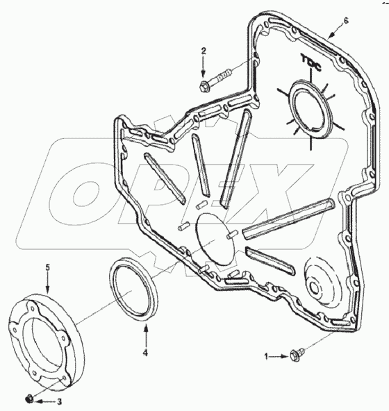FRONT GEAR HOUSE COVER