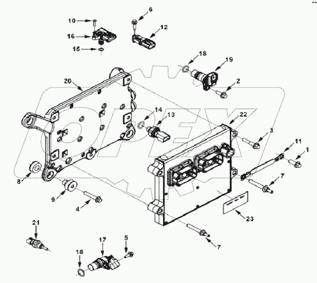 ENGINE CONTROL MODULE
