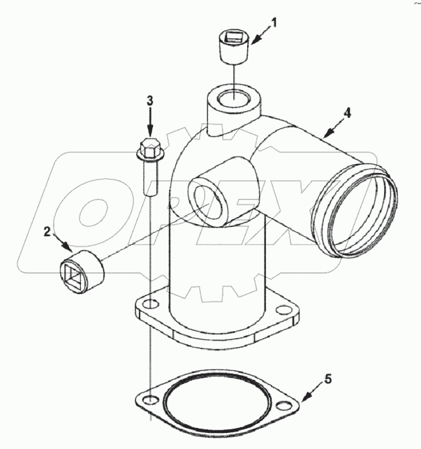 WATER INTAKE CONNECTOR