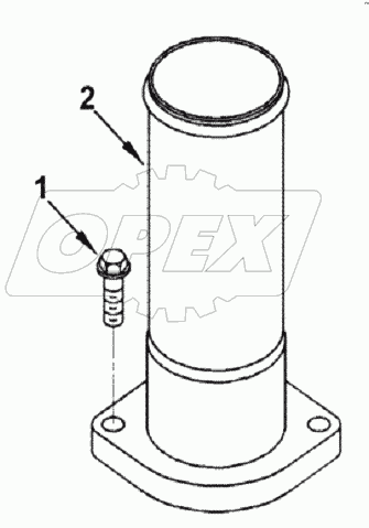 WATER OUTLET CONNECTOR