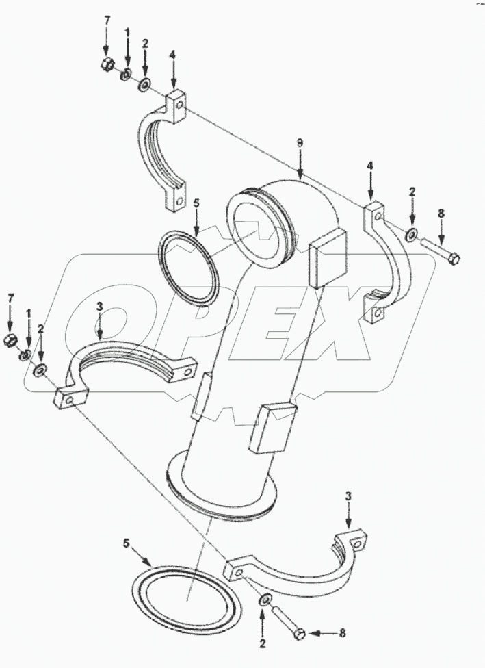 EXHAUST OUTLET CONNECTION