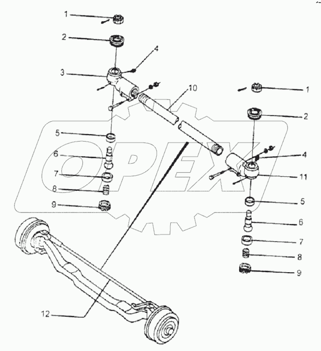 TIE ROD 33ZDS01C-03050