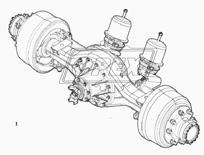 REAR AXLE 1