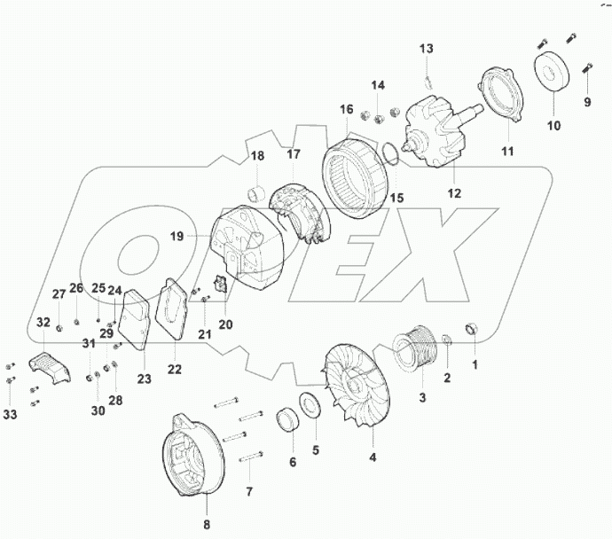 ALTERNATOR, AIR-CONDITION