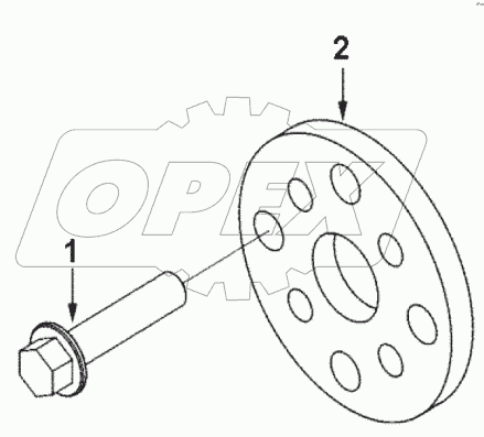 MOUNTING, FAN DRIVE