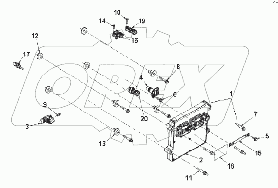 ENGINE CONTRO MODULE