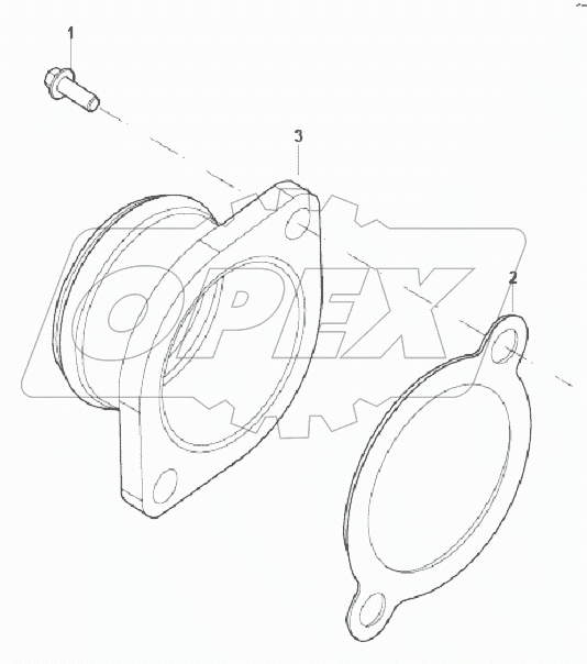 CONNECTION, WATER INLET TUBE