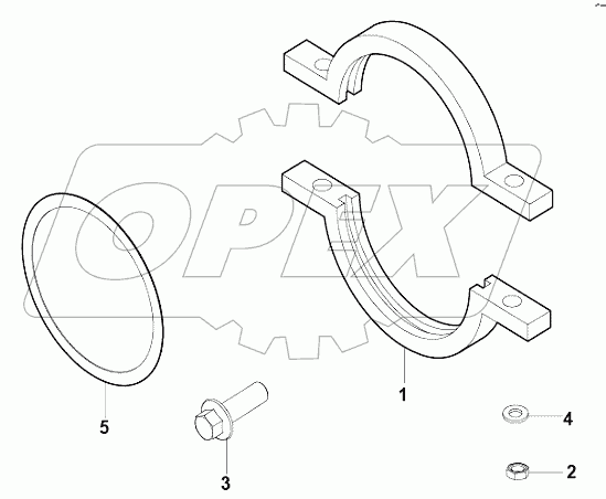 CONNECTION, EXHAUST OUTLE
