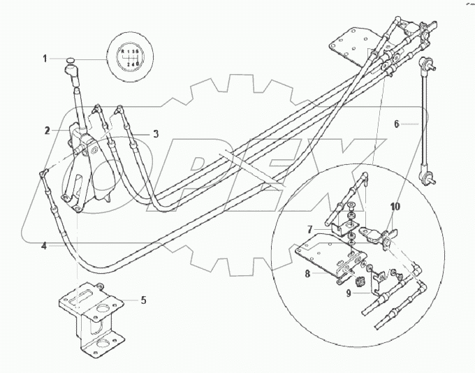 CONTROL DEVICE OF TRANSMISSION