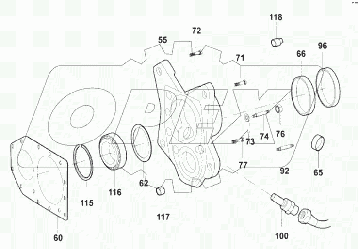 SPEEDMETER COVER ASSY