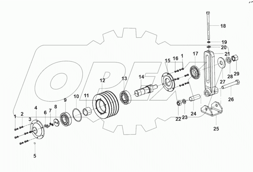  15-0191 Pulley adapter