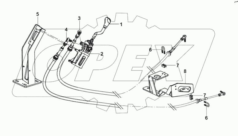  17-0155 Speed control mechanism