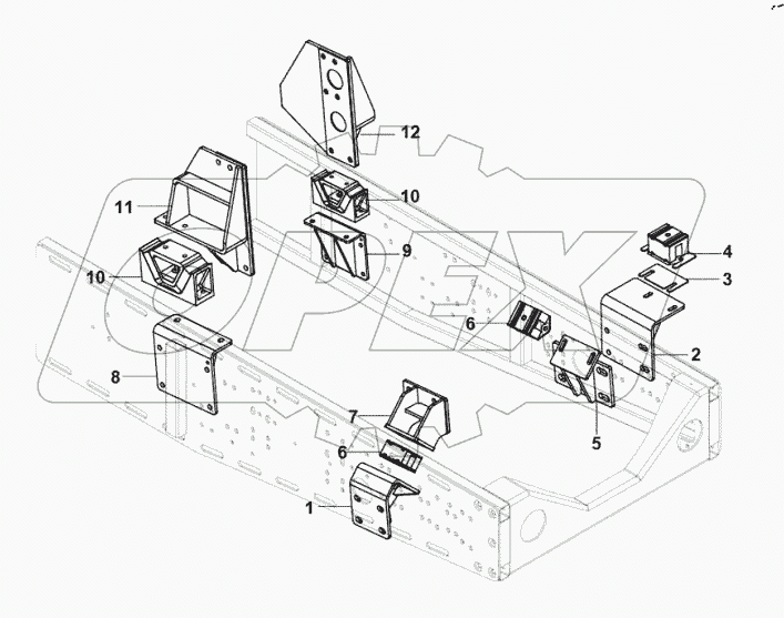  10-0449 Engine Mount