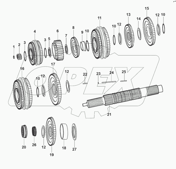  17-FT-0051 Two-axis assembly