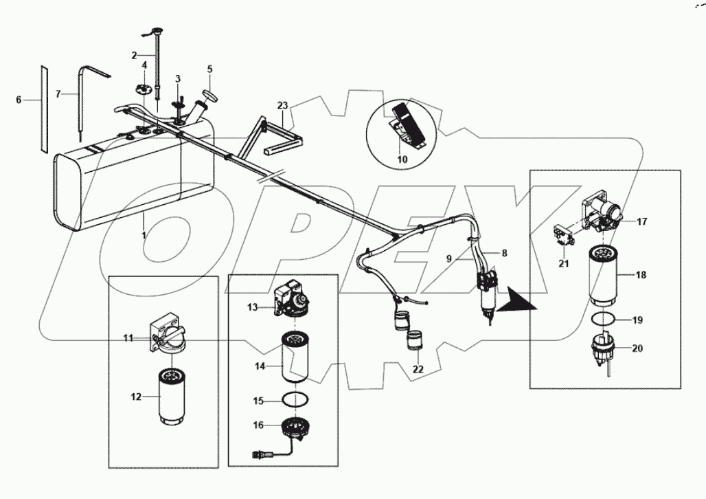  11-1681 Oil supply system