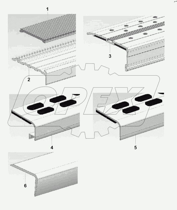  54-1748 First level step profile