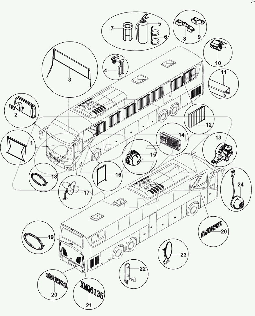  82-1404 Body accessories