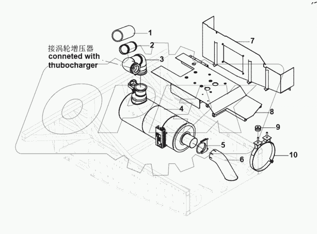  12-0804 Exhaust system