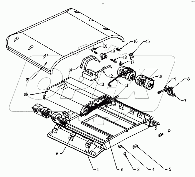 EVAPORATOR COMPONENTS
