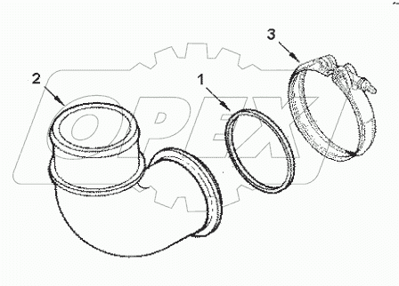 CONNECTION, AIR INTAKE