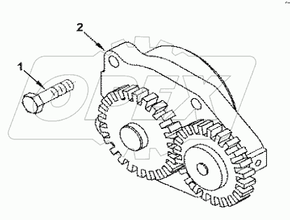 PUMP, LUBRICATING OIL