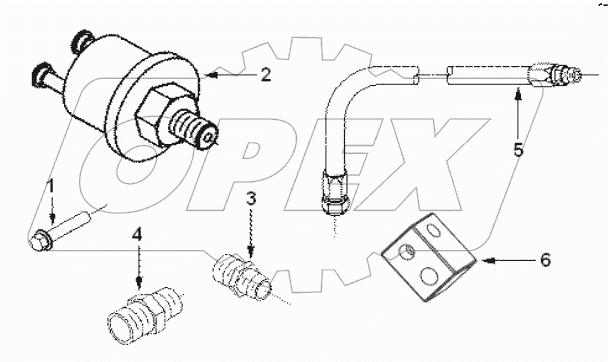 SENSOR, OIL PRESSURE