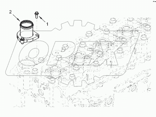 CONNECTION, WATER OUTLET