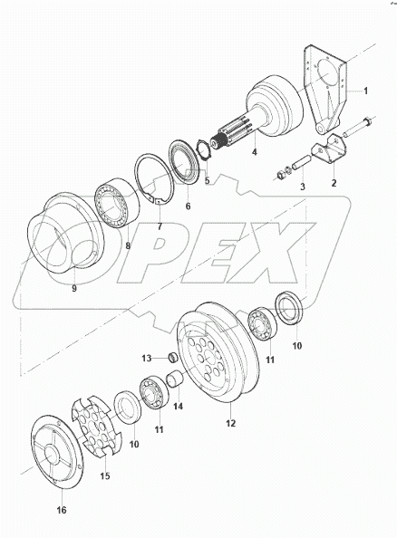 FAN PULLEY 213600020