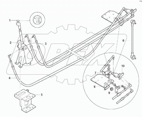 CLUTCH CONTROL MECHANISM