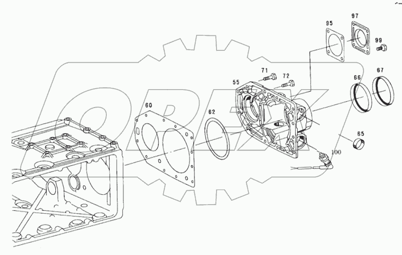 SPEEDMETER COVER ASSY