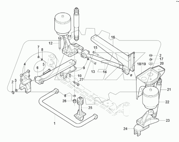 FRONT AIR SUSPENSION