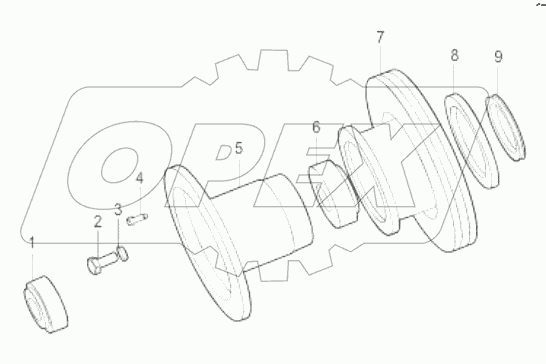 WHEEL HUB AND BRAKE DISC ASSEMBLY