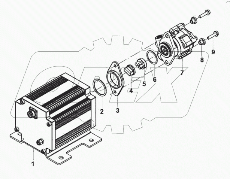  84-0007 Electric steering pump