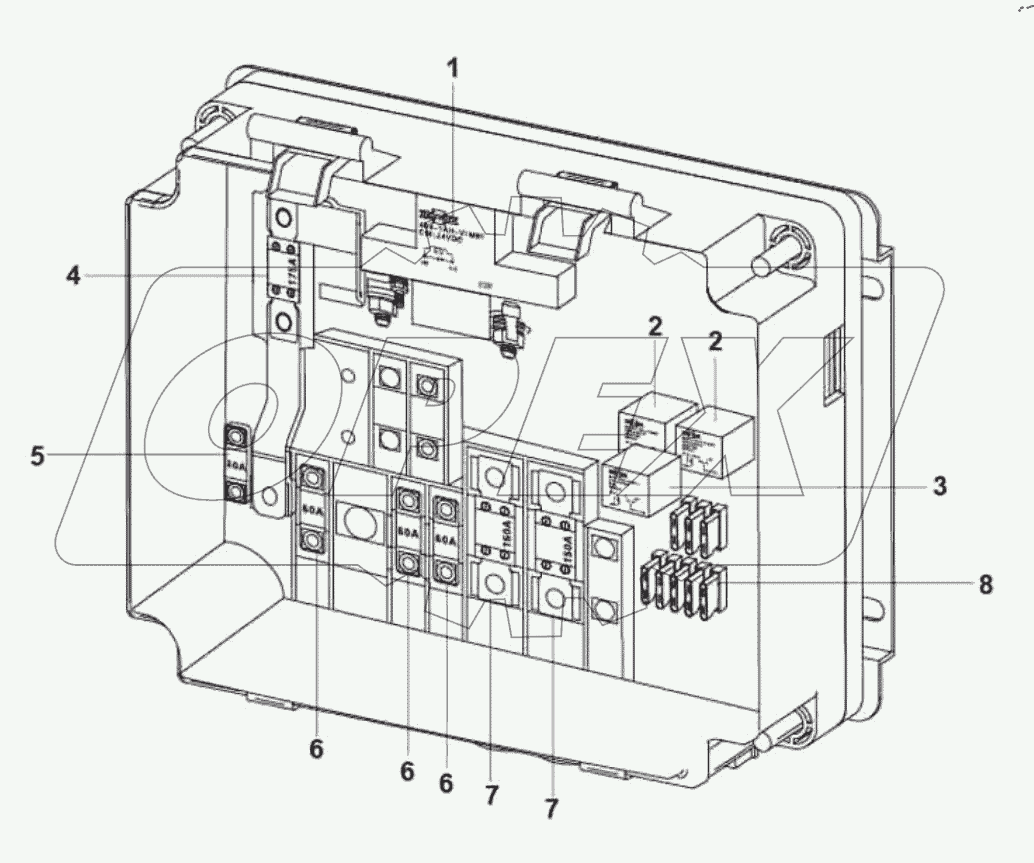  79-1060 Control box-power switch