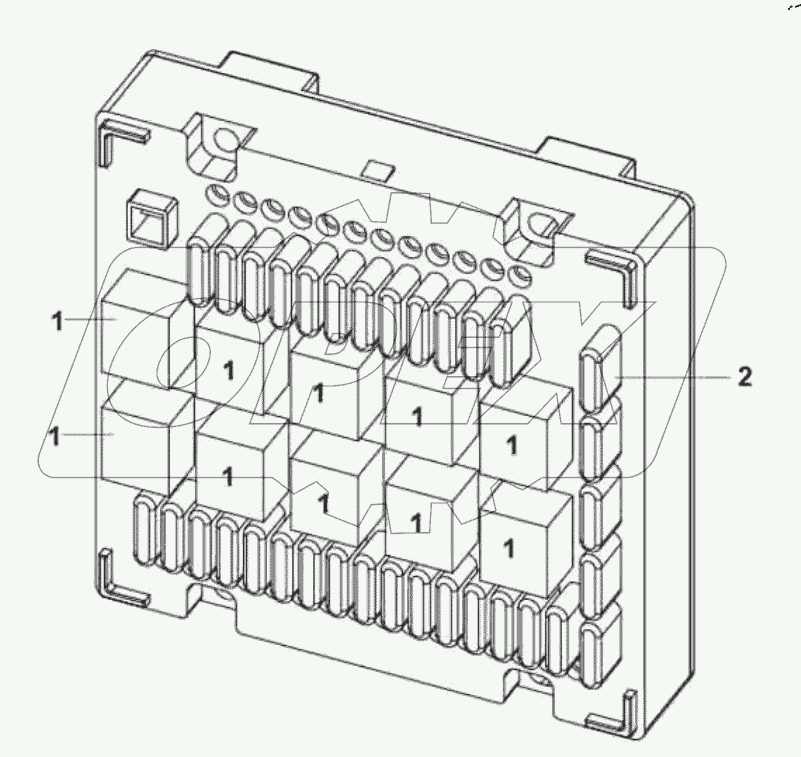  79-0817 Central electrical box