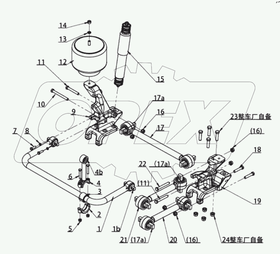  29-DS-0007 Front suspension