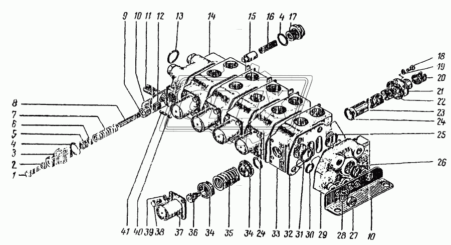 Р25.160-20-5х01-30 Распределитель