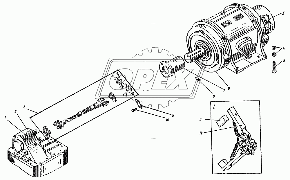 162-207Б Установка генератора