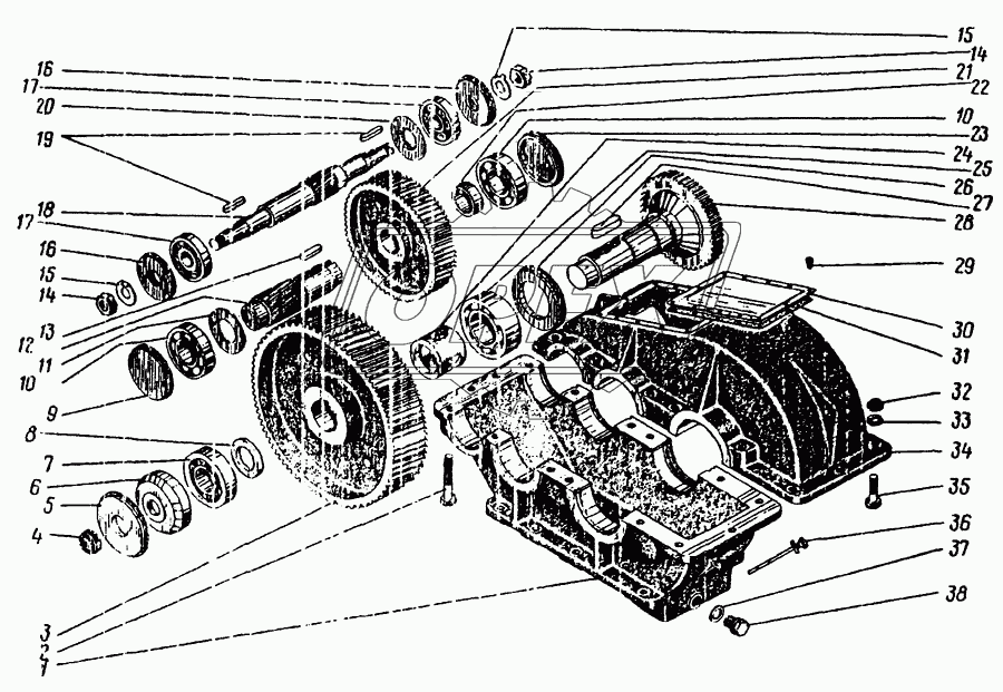 РМ 650-40-32М-У2 Редуктор