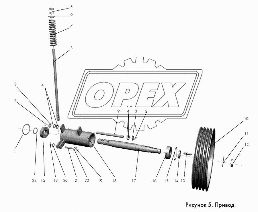 КРК-05.000 Привод